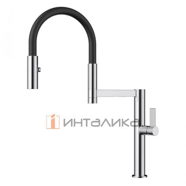 Смеситель Omoikiri OSAKA однорычажный, с гибким шлангом, нержавеющая сталь | белый – 3