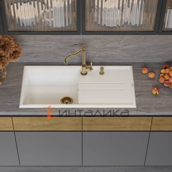 Смеситель Omoikiri TOSHIMA однорычажный, античное серебро – 6