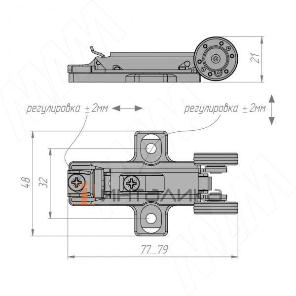 Стабилизирующий ролик для выдвижных ящиков – 6