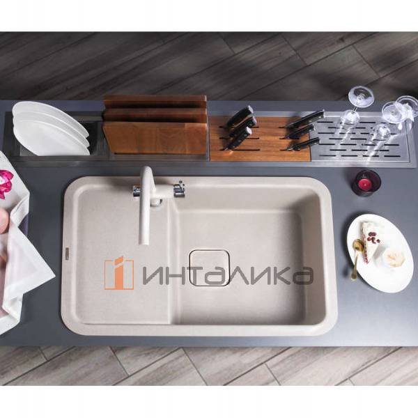 Встраиваемая сушка для посуды Omoikiri DRY-01, светлое золото – 6