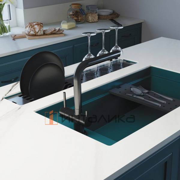 Встраиваемая сушка для посуды Omoikiri DRY-03 PRO, deep ocean – 5