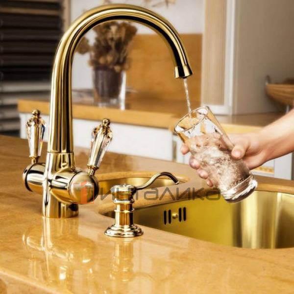 Дозатор для моющего средства Omoikiri OM-01, платина – 5