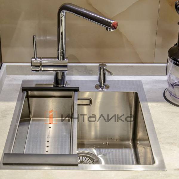 Коландер Omoikiri CO-02, 425х190х111 мм, вороненая сталь – 3