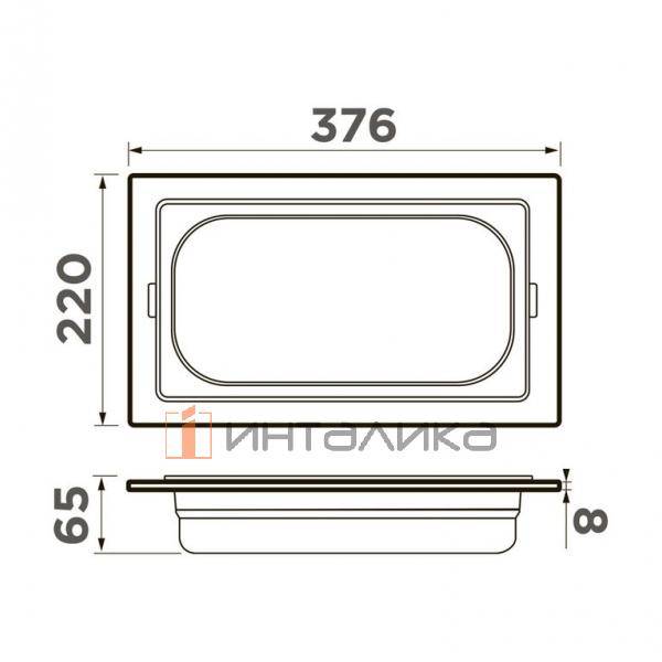 Контейнер Omoikiri DC-03-1, графит – 2