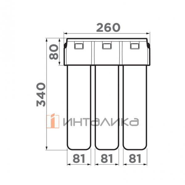 Водоочиститель Omoikiri PURE DROP 1.0 – 2