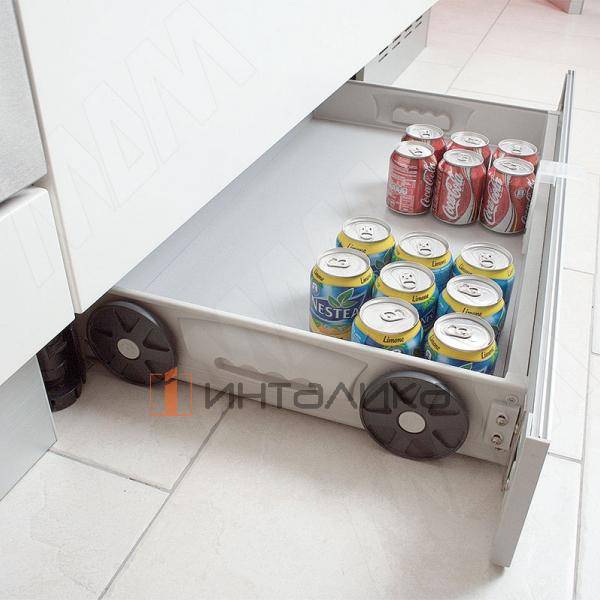 Выдвижной ящик под цоколь TROLLEY SYSTEM – 3