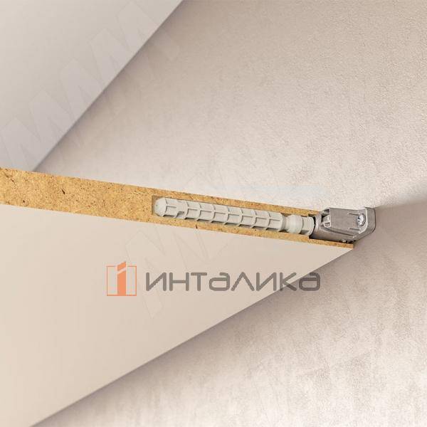 TRIADE PRO MINI Скрытый менсолодержатель для деревянных полок толщиной от 25 мм – 2
