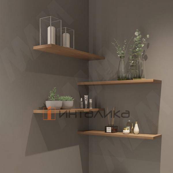 TRIADE PRO Скрытый менсолодержатель для деревянных полок толщиной от 30 мм – 7