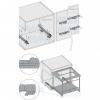 Превью KOMBI 2.0 M60W Система сортировки и хранения, 2 емкости (47л+47л), креп. фасада, полн.выдв., плавн.з – 12