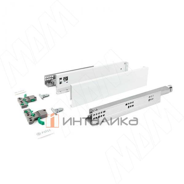 LS BOX комплект ящика 450 мм, белый, боковины h88 мм с направляющими плавного закрывания – 2