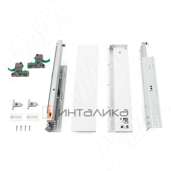 LS BOX комплект ящика 450 мм, белый, боковины h88 мм с направляющими плавного закрывания – 3