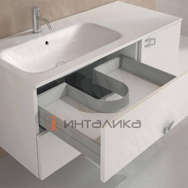 Задняя стенка для п-образного ящика (ДСП 16мм), цвет графит – 3