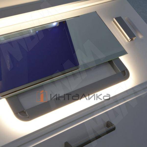 LUMINOR Профиль рамочный В459, серебро, 33х19мм, L-2600 – 3