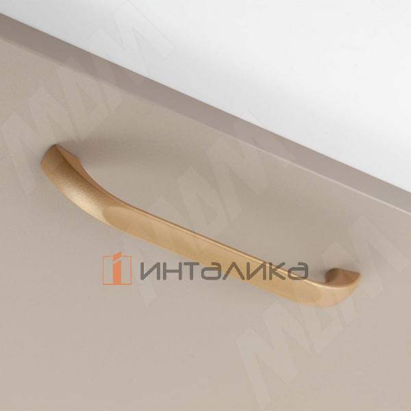 Ручка-скоба 128мм золото матовое – 2