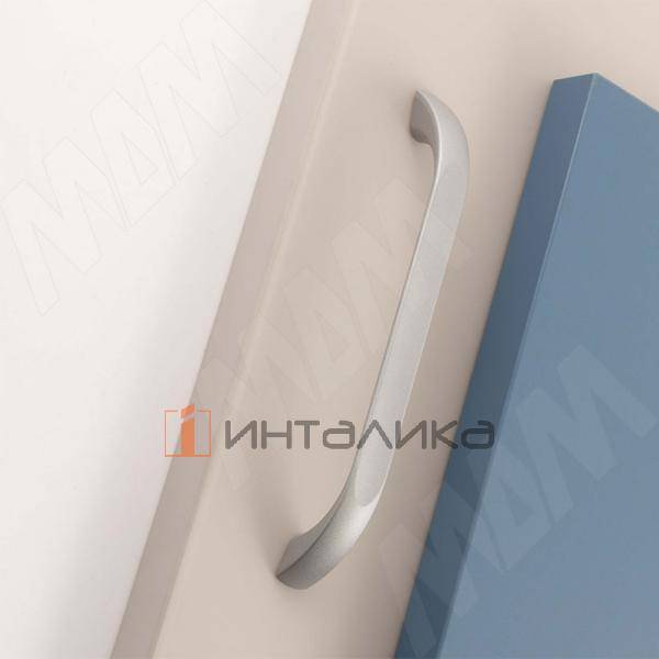 Ручка-скоба 128мм хром матовый – 2