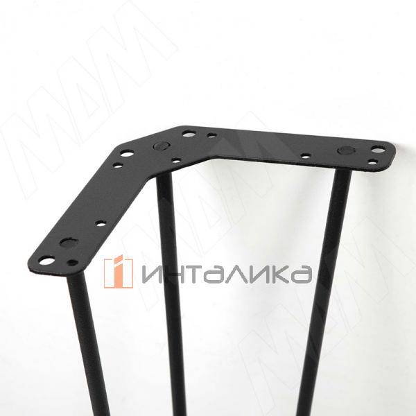 LOFT опора для стола V-образная, 151х715 мм, черный – 4