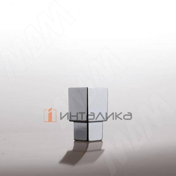 Ручка-кнопка хром матовый – 2