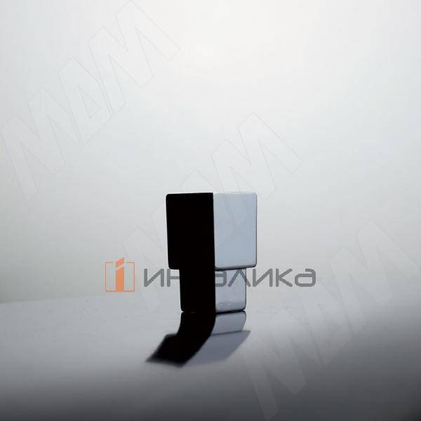 Ручка-кнопка черный матовый  – 2