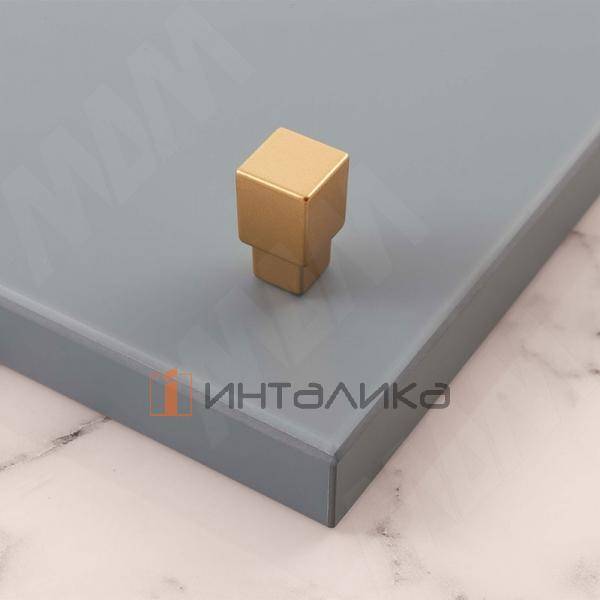 Ручка-кнопка золото матовое – 2