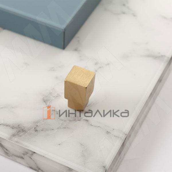 Ручка-кнопка золото матовое сатин – 2