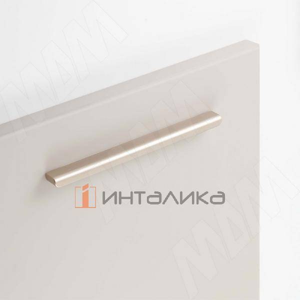 Ручка-скоба 160мм никель матовый – 3