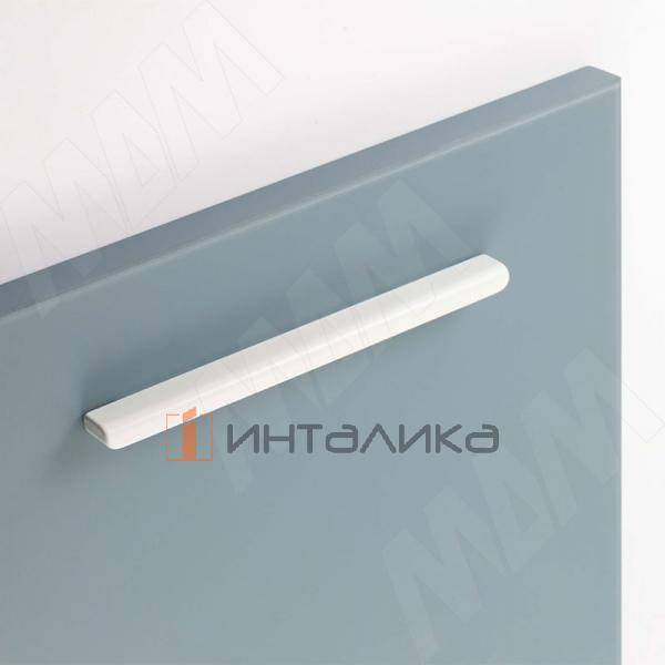Ручка-скоба 160мм белый матовый – 3