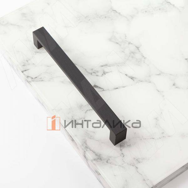 Ручка-скоба 160мм черный матовый – 2