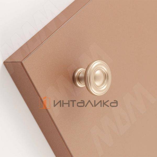 Ручка-кнопка D25мм шампань – 2