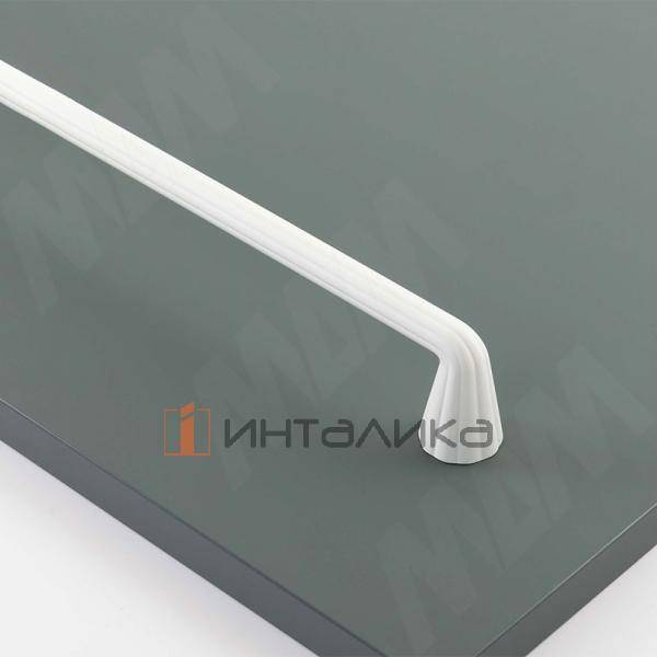 Ручка-скоба 416мм белый матовый – 2