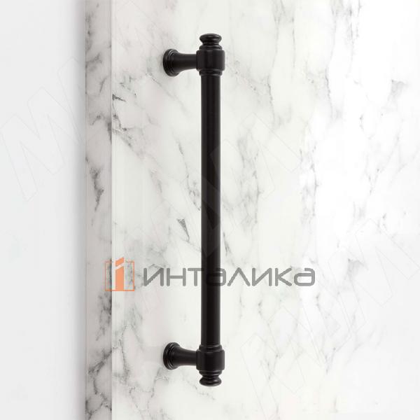 Ручка-скоба 160мм черный матовый – 2