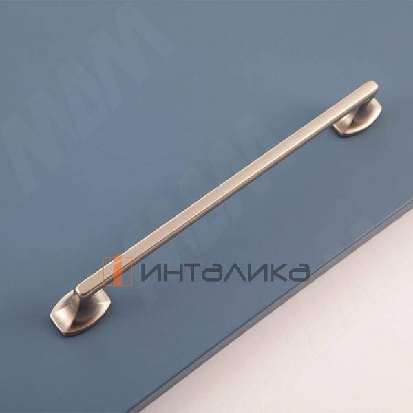 Ручка-скоба 160мм никель матовый – 2