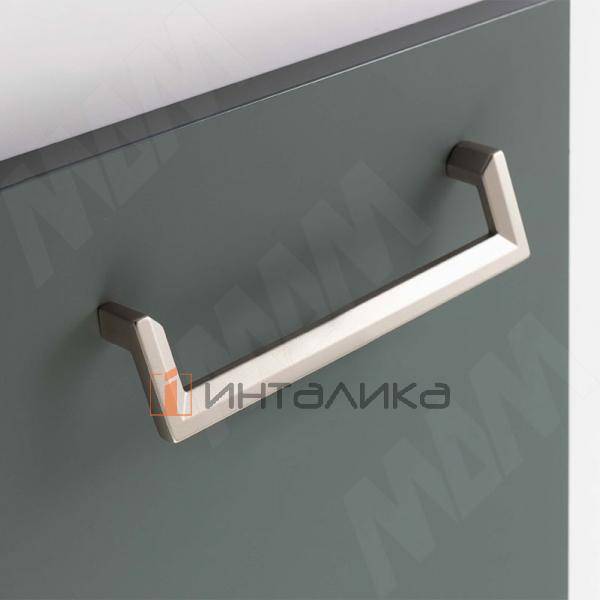 Ручка-скоба 160мм никель матовый – 2