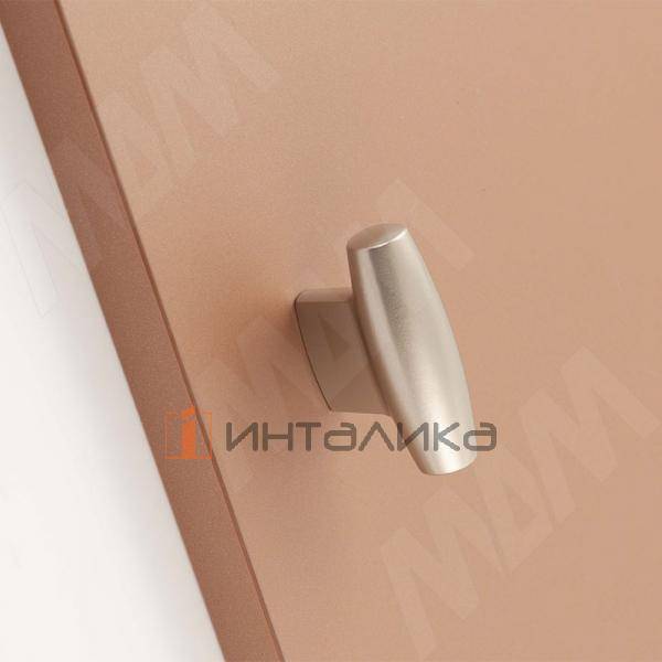 Ручка-кнопка никель матовый – 3