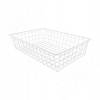 Превью BASE Корзина сетчатая, 120x400x600 мм, белый – 1