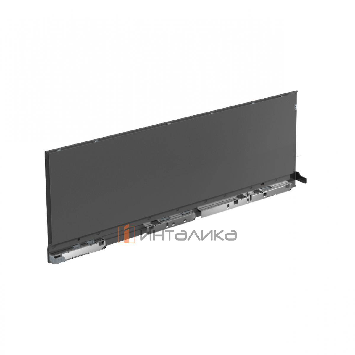Боковина ящика HETTICH AvanTech You, H187 мм, NL600 мм, цвет антрацит, левая, (V10)