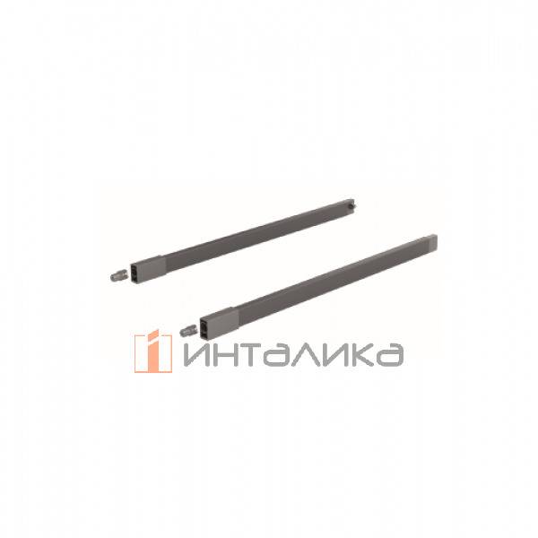 Комплект продольных релингов с соединителями HETTICH для ArciTech, NL350, антрацит – 1