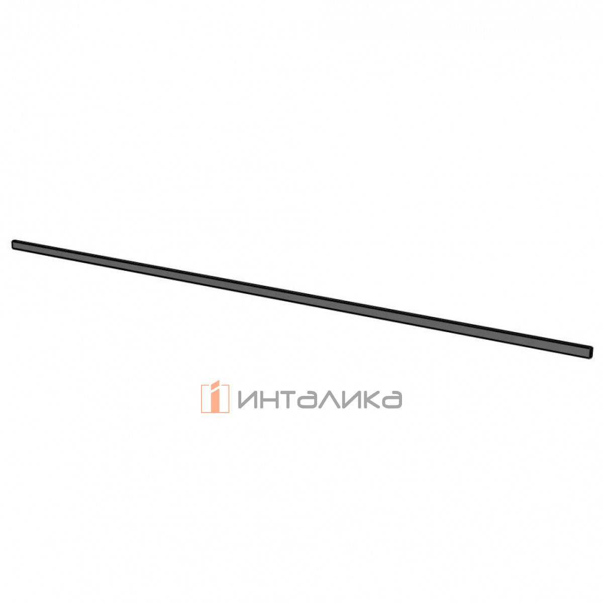 Релинг передней панели внутреннего короба HETTICH ArciTech, L 2000, антрацит