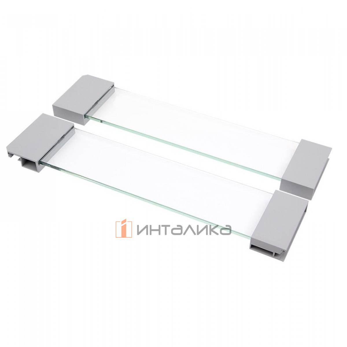 Вставка HETTICH DesignSide, комплект для ящика InnoTech Atira H144, NL260, серебристый