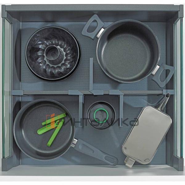 Организация HETTICH OrgaStore 810, KB900, сталь, для ArciTech, антрацит – 3