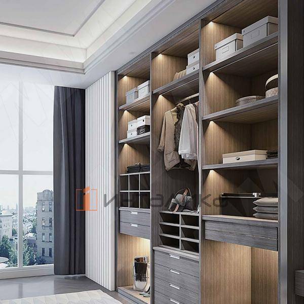 Профиль SM5, накладной, черный, 23х11мм, L-3000 – 3