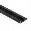 Превью Профиль SM6, накладной, черный, 24,5х6мм, L-3000 – 1