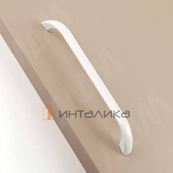 Ручка-скоба 160мм белый матовый – 2