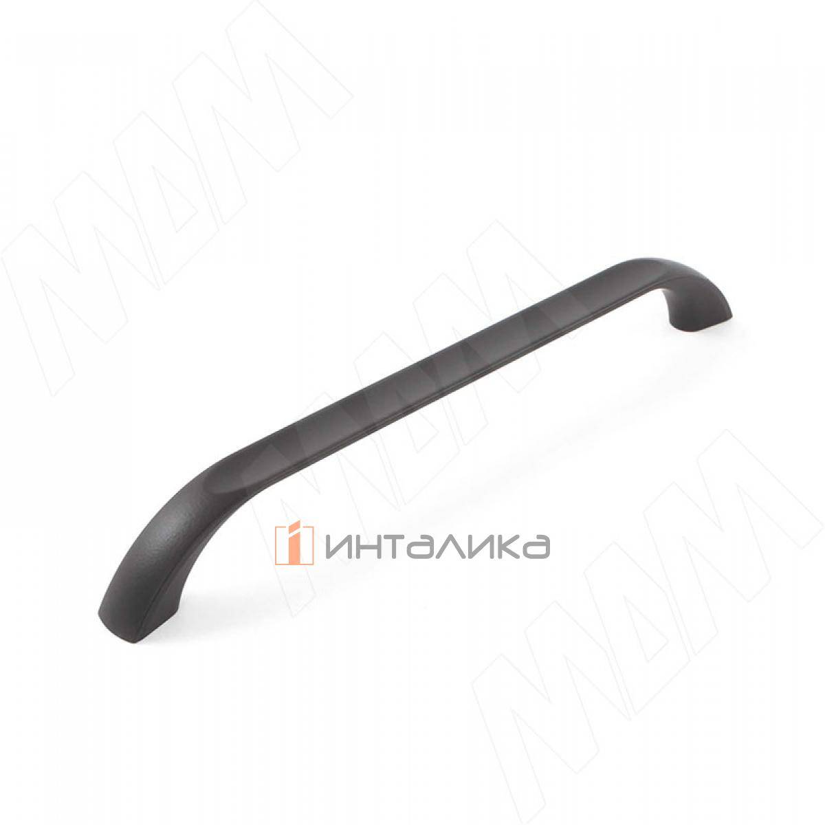 Ручка-скоба 160мм черный матовый
