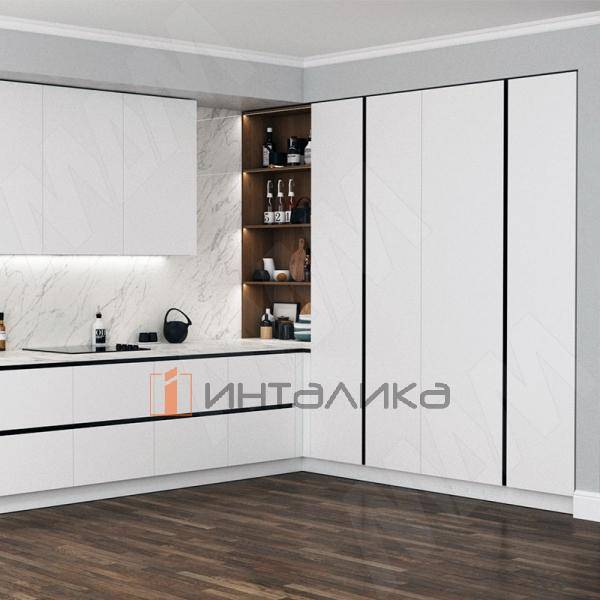 GOLIGHT Профиль-ручка для верхней базы, под светодиодную ленту, черный матовый (краска), L-2000 – 2