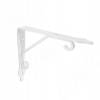 Превью MARSEILLES Менсолодержатель для деревянных полок L-200 мм, белый муар – 1