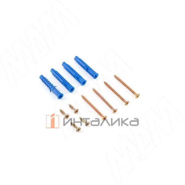 MACAU Менсолодержатель для деревянных полок L-200 мм, белый муар – 2