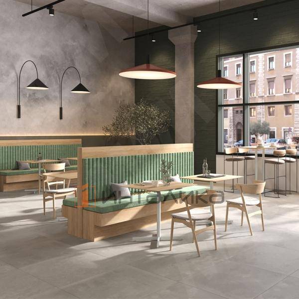 Амадора подстолье 700х700, H730+5мм, хром матовый (RAL 9006, муар) – 4