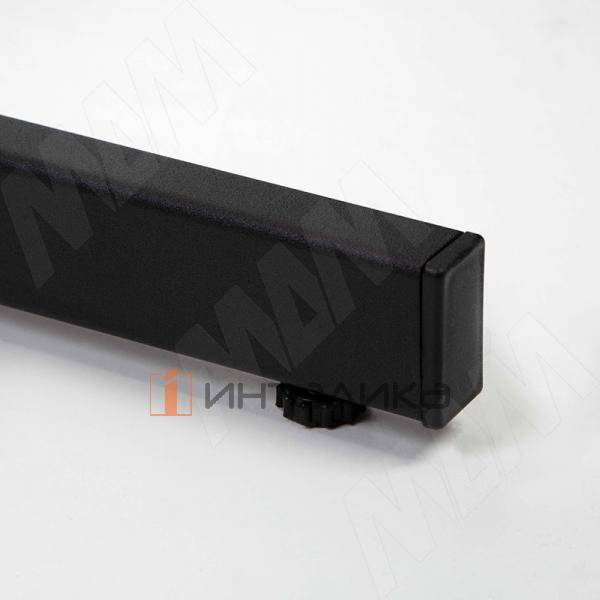 Амадора подстолье 700х700, H1100+5мм, черный (RAL 9005, муар) – 2