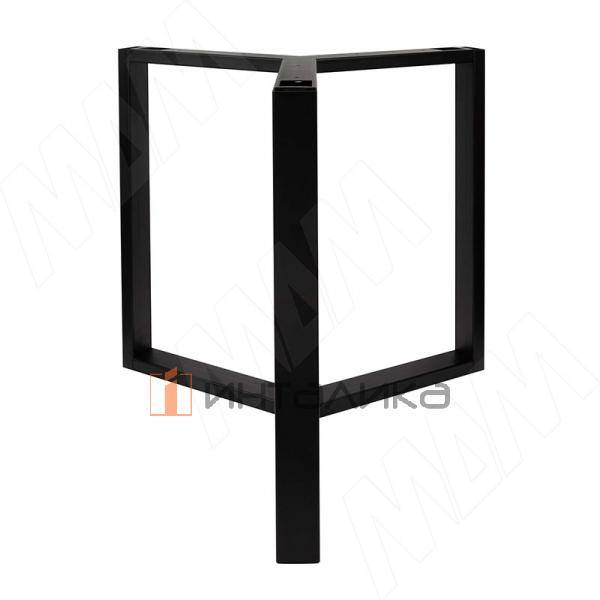 Валонгу подстолье 802х802, H730+10мм, черный (RAL 9005, муар) – 3