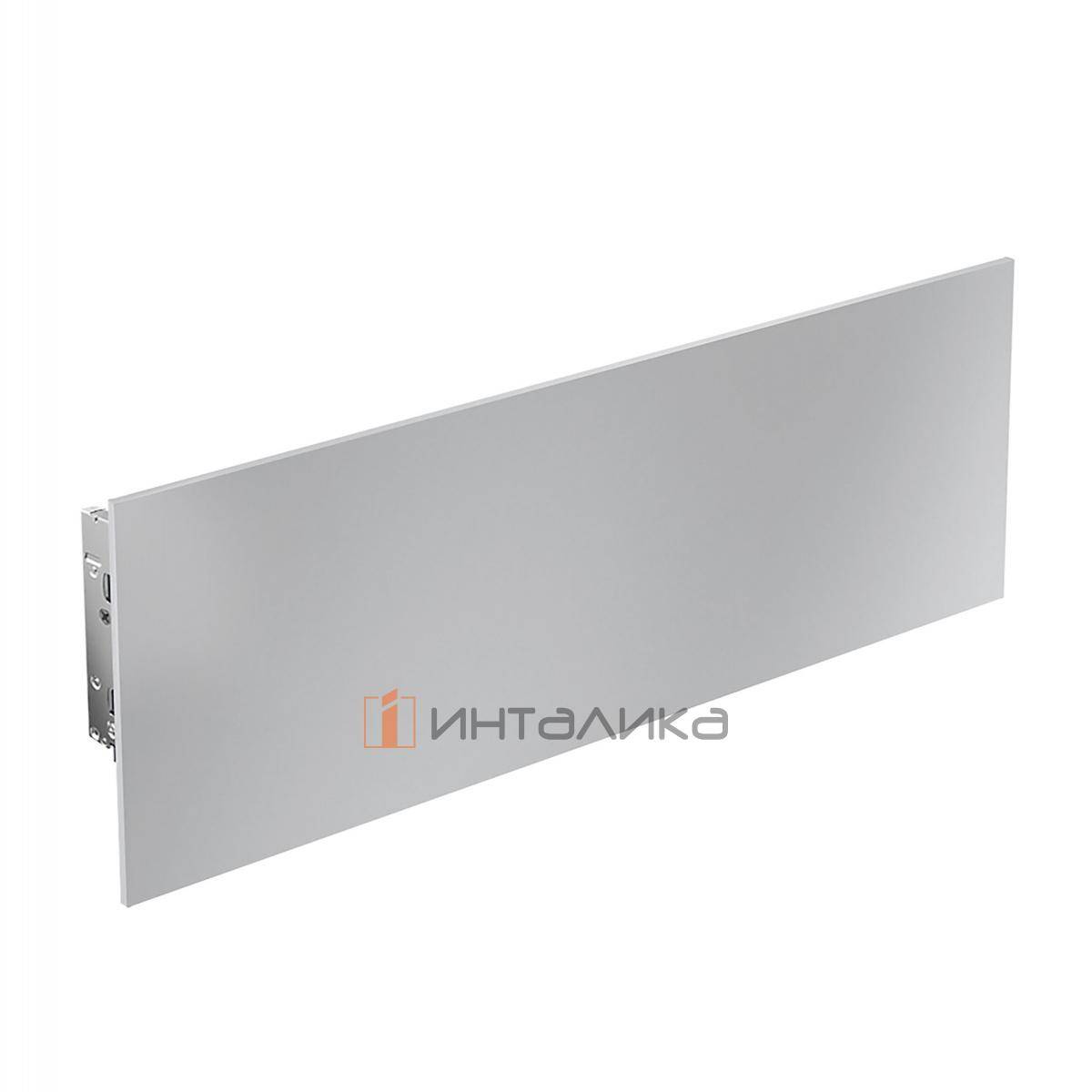 Передняя панель внутреннего ящика HETTICH AvanTech You Inlay, H187, в корпус 900 (18), серебристый